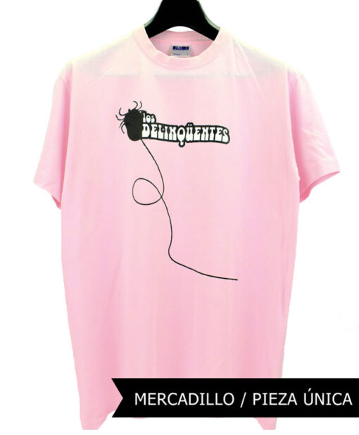 Camiseta-Hombre-Los-Delinquentes-Garrapata-DLQ-Rosa