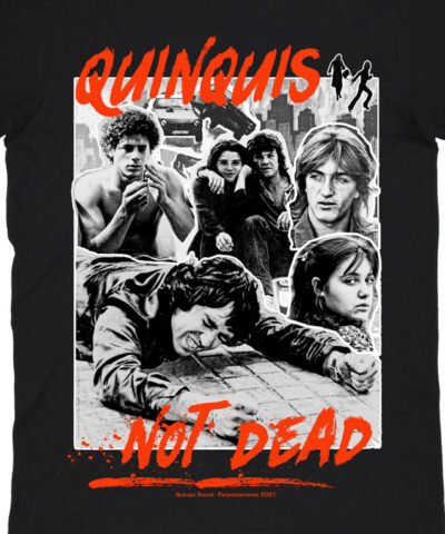 Camiseta-Quinqui-Sound-Quinquis-Not-Dead-Negra-Preventa-Detalle
