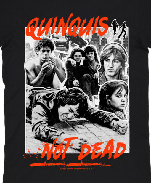Camiseta-Quinqui-Sound-Quinquis-Not-Dead-Negra-Preventa-Detalle