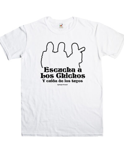 Camiseta-Quinqui-Sound-Chichos-Blanca-Negra