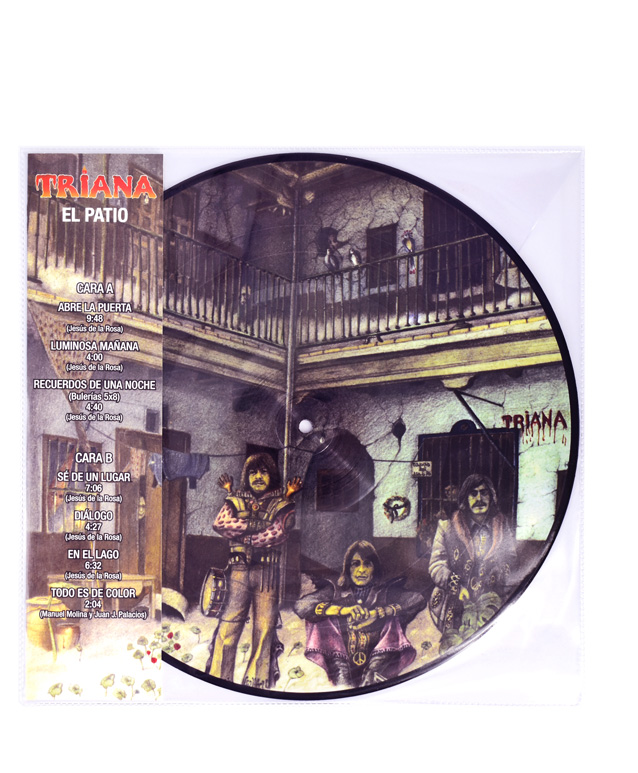 TRIANA: El Patio. Vinilo LP de segunda mano disponible: - Discos Marcapasos  - Tienda de discos en Granada