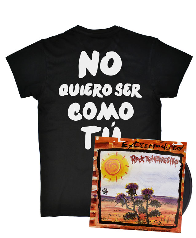 Extremoduro - Oferta - Vinilo Rock Transgresivo - Camiseta Tatu Robe