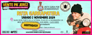 Ruta Garrapatera VPJ 2024 S2 - 2 sesiones Sandra Mo entrada web agotadas