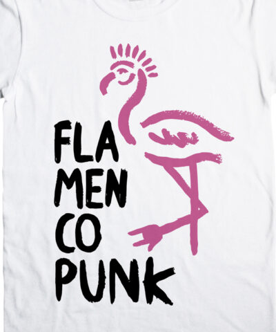 camiseta-hombre-flamenco-punk-logo-blanca-detalle