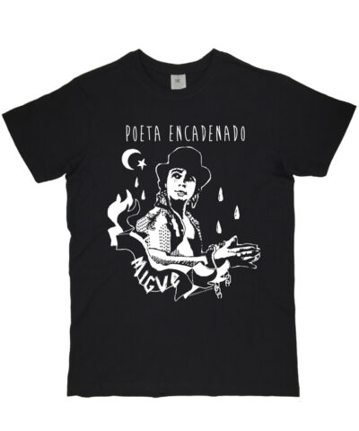 Camiseta-Hombre-Migue-Benitez-Poeta-Encadenado-negra