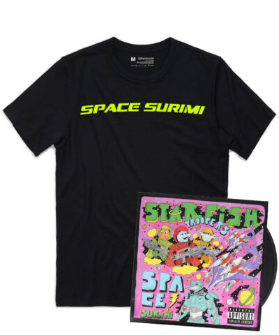 Space-Surimi-Starfish-Troopers-Lote-Camiseta-Vinilo-black-2