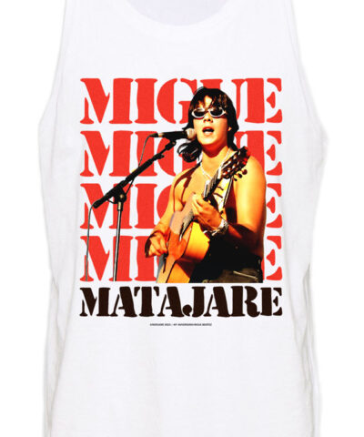 Camiseta-Migue-Benitez-Migue-Matajare-Concierto-blanca-tirantes-detalle