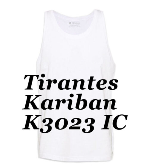 Camiseta-Tirantes-Blanca-Kariban