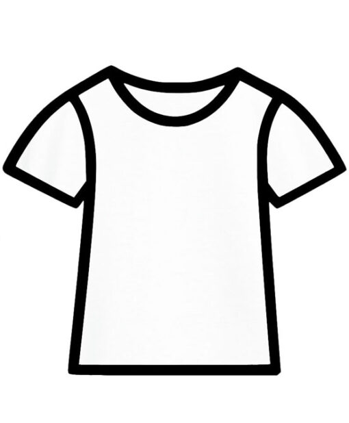 Niño Camiseta Blanca Stock Ferpectamente