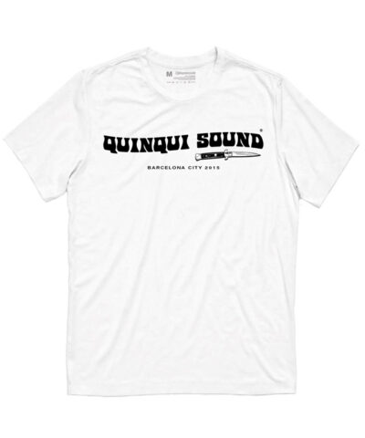 Camiseta-Quinqui-Sound-Logo-Blanca