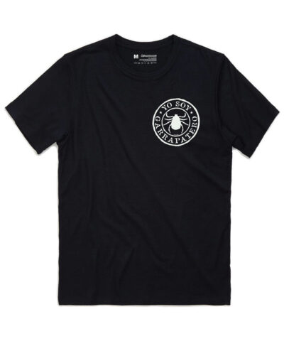 CamisetaHombre-logo-garrapatero-negro-blanco