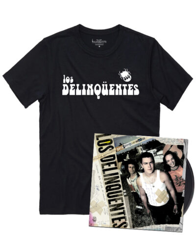 lote oferta los delinquentes vinilo maquetas camiseta oeste negra