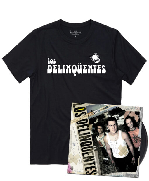 lote oferta los delinquentes vinilo maquetas camiseta oeste negra