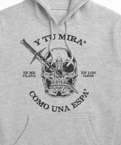 sudadera lole y manuel y tu mira gris detalle b