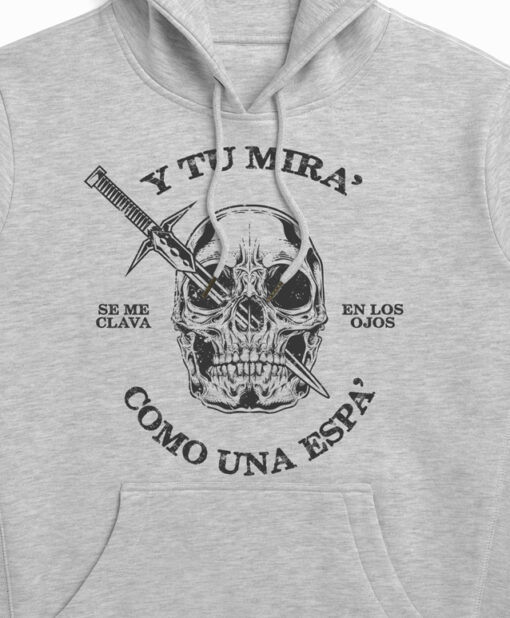 sudadera lole y manuel y tu mira gris detalle b