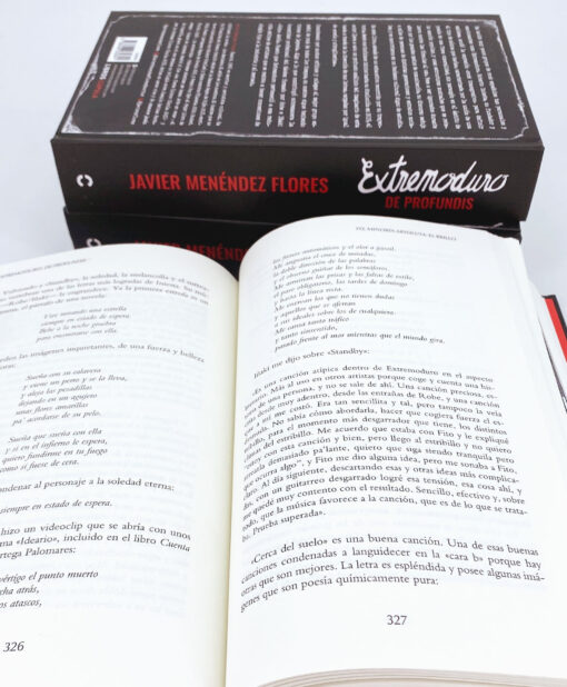 libro extremoduro biografia de profundis interior