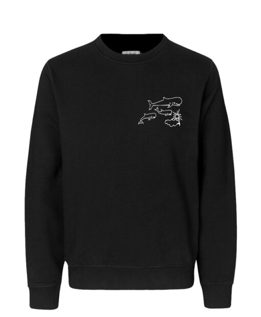 sudadera sin capucha tatu robe