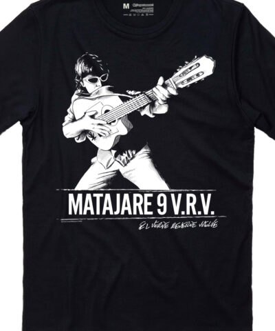 camiseta migue benitez matajare 9 vrv negra detalle