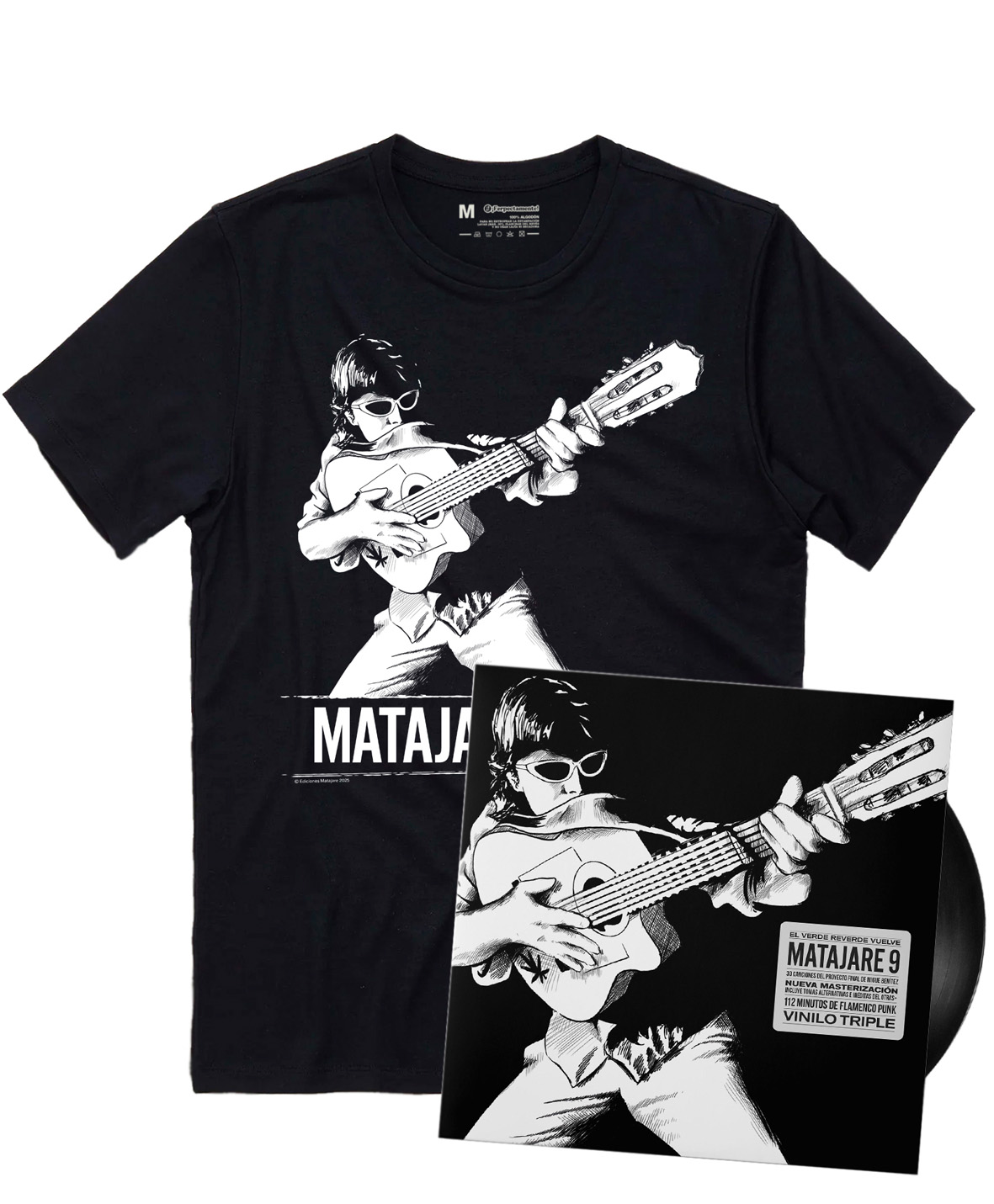 lote oferta matajare 9vrv vinilo cami negra