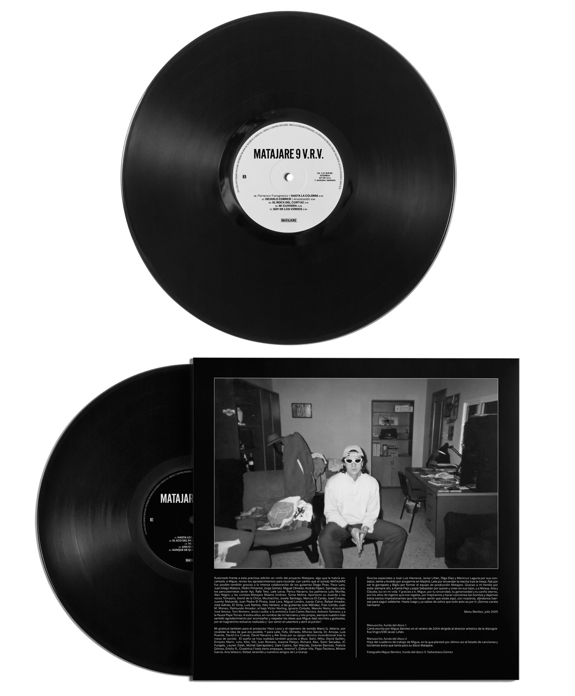 musica vinilo migue benitez matajare 9 vrv detalle 03