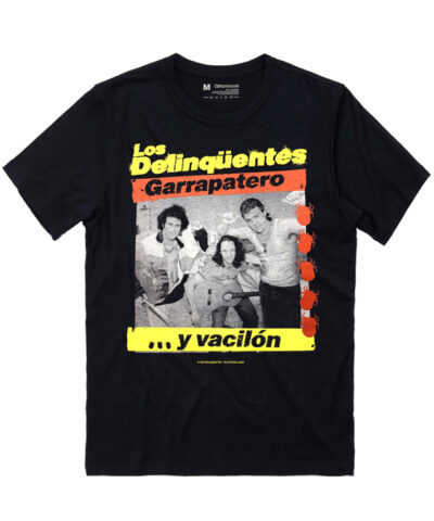 camiseta unisex los delinquentes garrapatero y vacilon 03