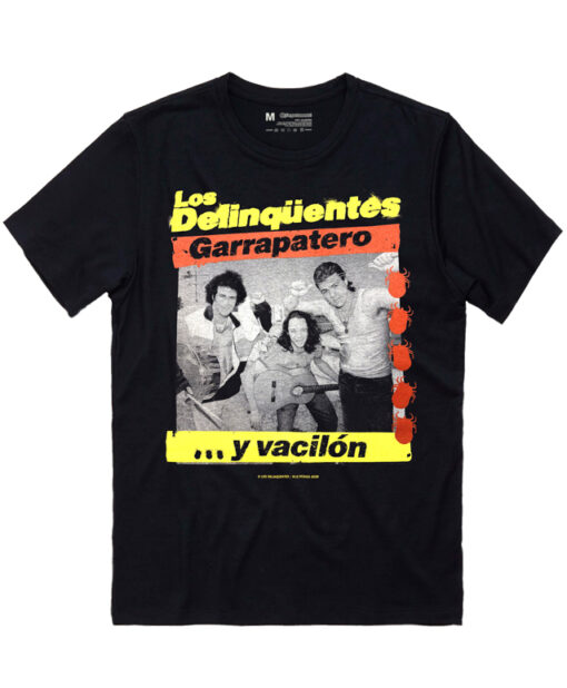 camiseta unisex los delinquentes garrapatero y vacilon 03